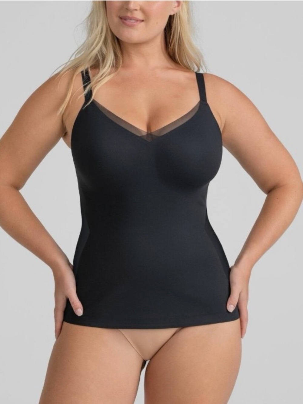 Honeylove Crossover Wireless Black Cami Tank
Shapewear Camisole Plus Size 2X